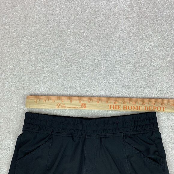 The North Face Lightweight Pants Black Stretch Fabric Slim Leg Outdoors Size 4 - Picture 12 of 15